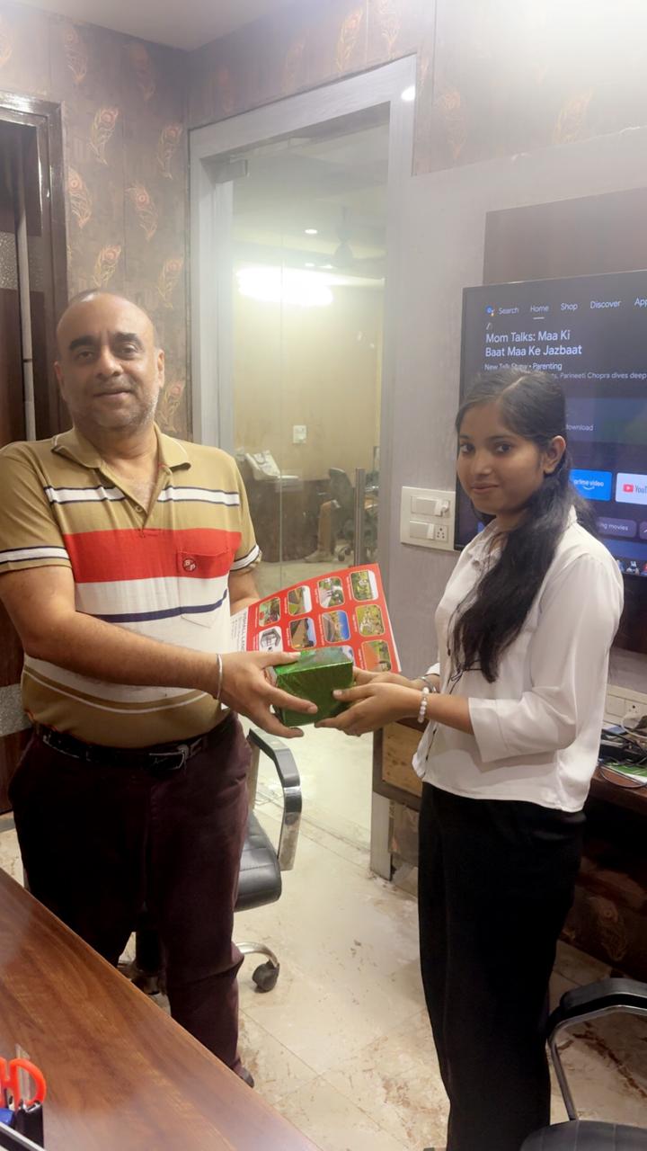 Client at Dholera Site Visit
